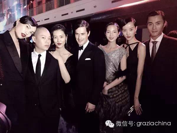 Charlie Siem at the launch of Martell VSOP Black Tie Edition by Jason Wu, in Shanghai, 28th November, 2014. Photo: Grazia China